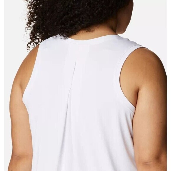 Columbia Women's Hike Performance Tank Top City White Size X Small - Picture 5 of 5